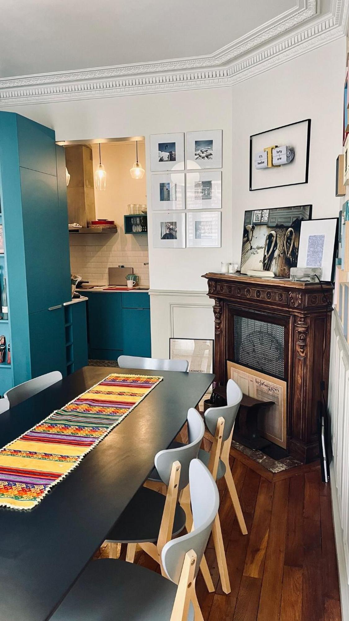 Appartement Stylish Parisian Montmartre 2br
